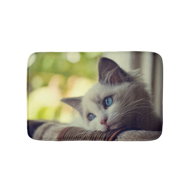 Ragdoll Kitten Bath Mat (Front)