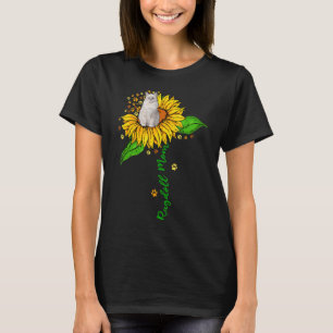 Ragdoll Mom Cute Cat On Sunflower Paws Lover Mothe T-Shirt