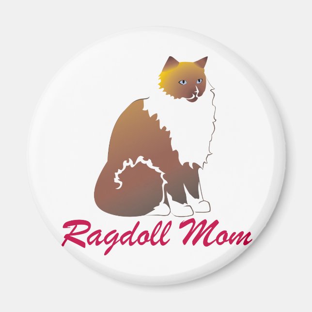 Ragdoll Mom Magnet (Front)