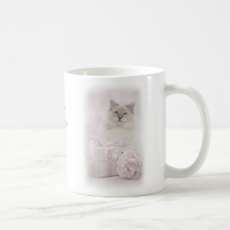 Ragdoll mug pink