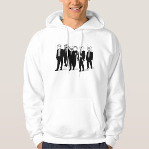 rage comic meme faces walking. me gusta. hoodie