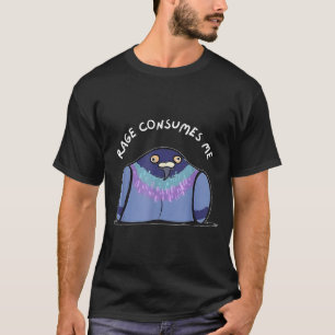 Rage Consumes Me Funny Geon Meme Hand Drawn  T-Shirt