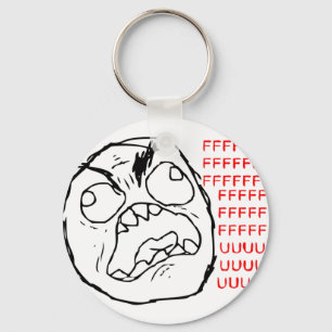 Rage Face Original Keychain