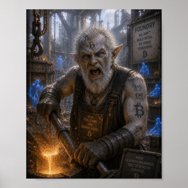 Rage / Foundry Worker / Foundry Poster (Front)