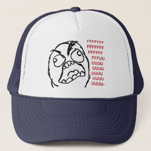 Rage guy fuuu fuuuu trucker hat