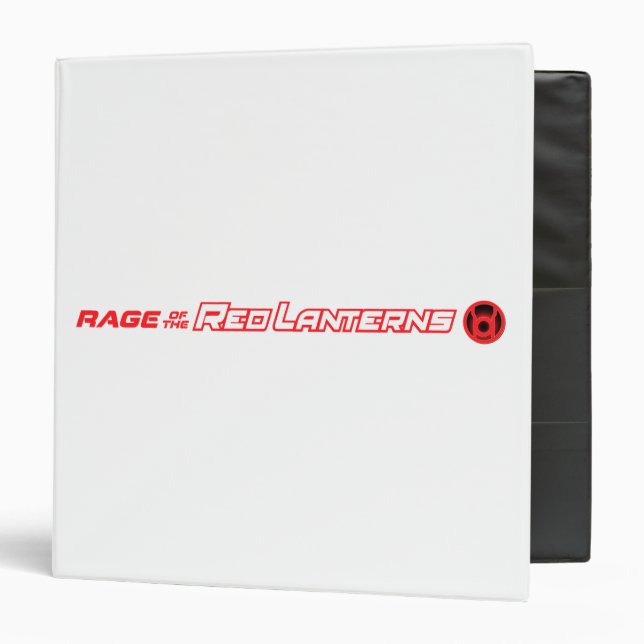 Rage of the Red Lanterns Binder (Front/Inside)