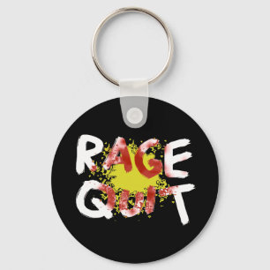 Rage Quit Keychain
