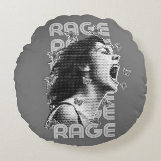 Rage Round Pillow