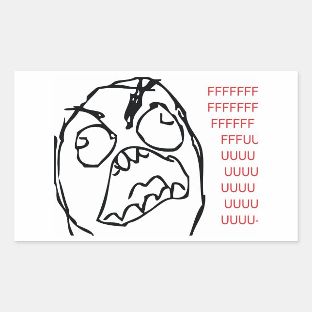 Rage Troll Sticker (Front)