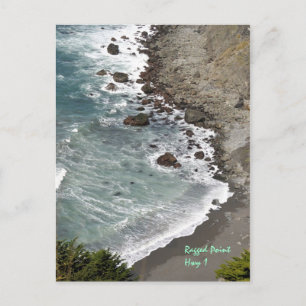 Ragged PointHwy 1 Postcard