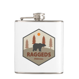 Raggeds Wilderness Colorado Bear Hip Flask