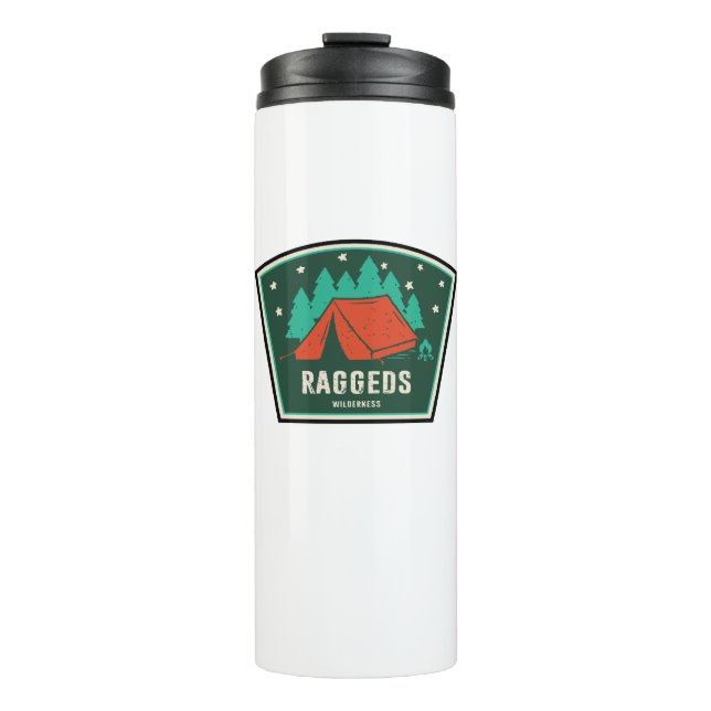 Raggeds Wilderness Colorado Camping Thermal Tumbler (Front)