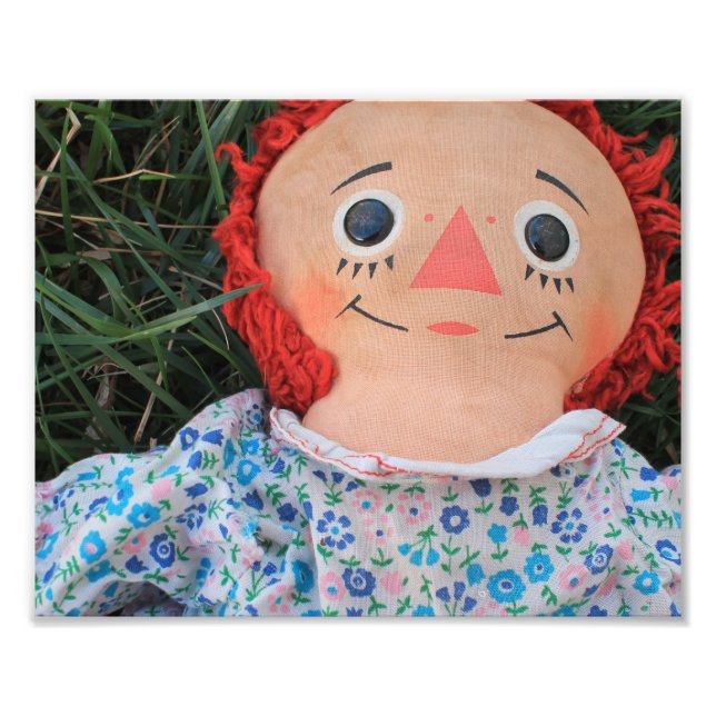 Raggedy Ann Doll 1 Photo Print (Front)