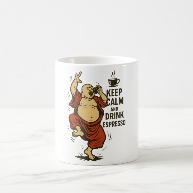 Raging Buddha Coffee Mug (Center)