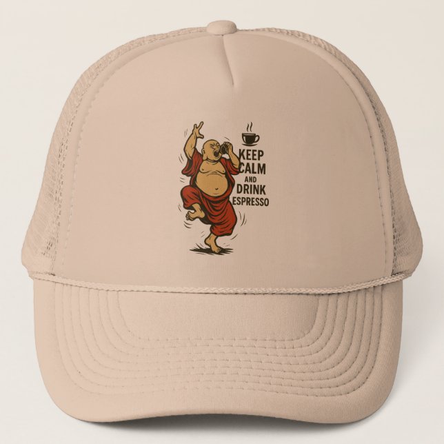 Raging Buddha Trucker Hat (Front)