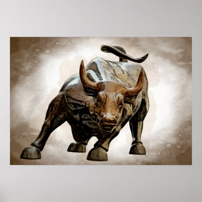 RAGING BULL MARKET POSTER (Front)