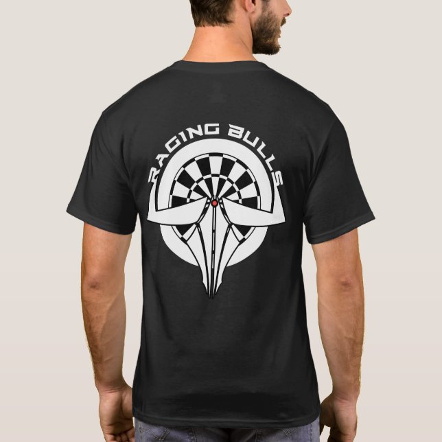 Raging Bulls Darts Team T-Shirt (Back)
