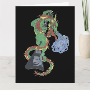 Raging Dragon's New Guitar Card