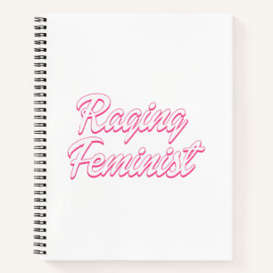 Raging Feminist Doll  Notebook