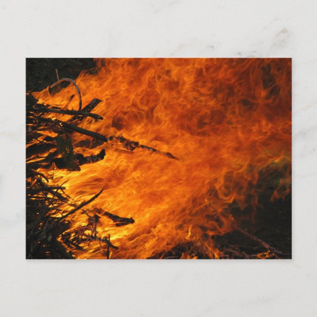 Raging Fire Postcard (Front)