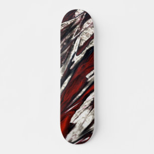 Raging Red Flames Skateboard