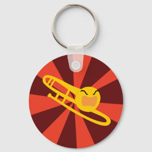 Raging Trombone Keychain