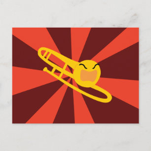 Raging Trombone Postcard