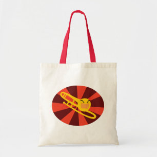 Raging Trombone Tote Bag