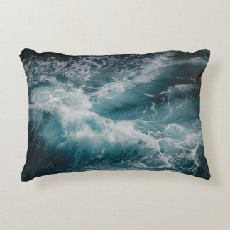 RAGING WATER ACCENT PILLOW