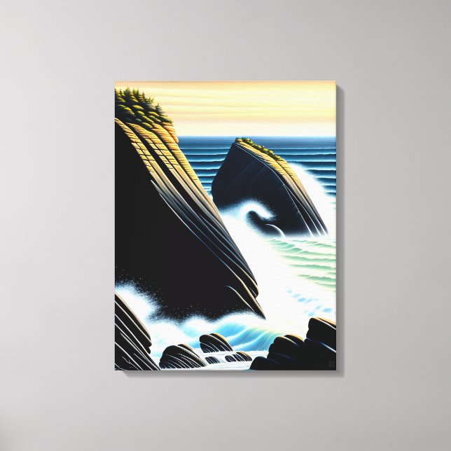 Raglan - Canvas Art Print (Front)