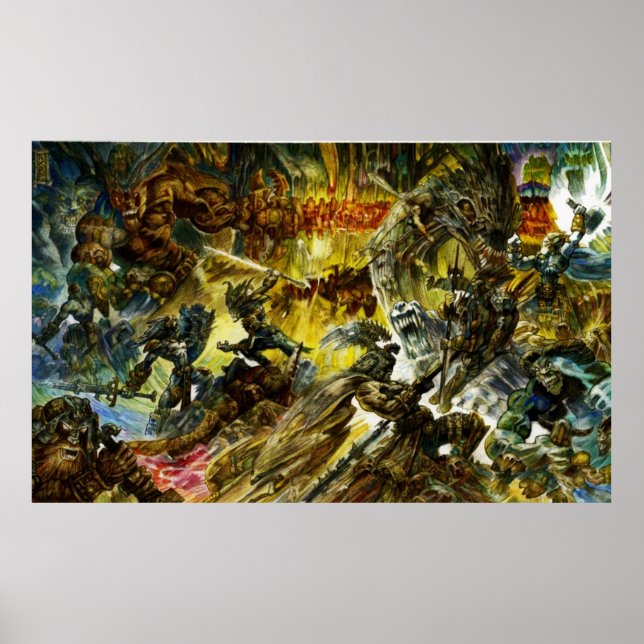 Ragnarok - Battle of Vigrid Poster (Front)