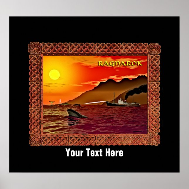 Ragnarok For Whales Poster (Front)