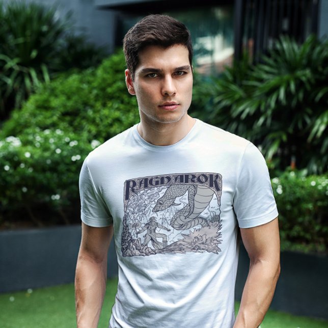 Ragnarok Norse Mythology Battle   T-Shirt (Creator Uploaded)