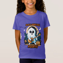 ragoût de t-shirt halloween avec fantôme mignon