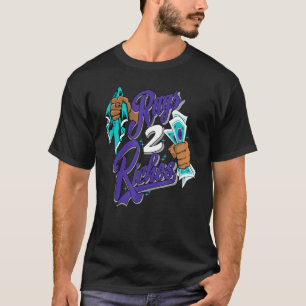 Rags 2 Riches Black Grape 1s Matching T-Shirt