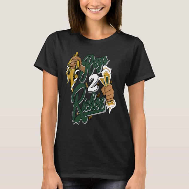 Rags 2 Riches Mid Sonics 1s Matching T-Shirt (Front)