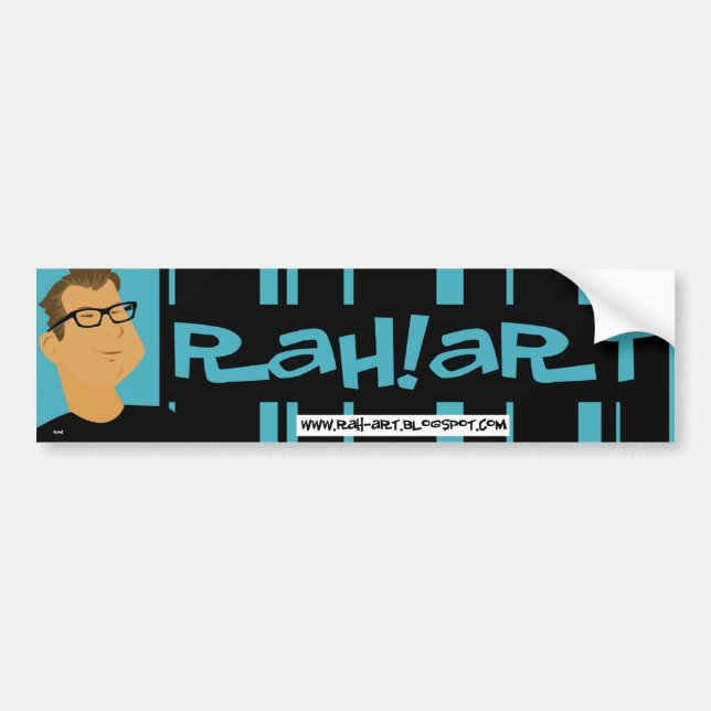 RAH!ART Bumper Sticker (Front)