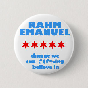 Rahm Emanuel for Mayor 2 Inch Round Button