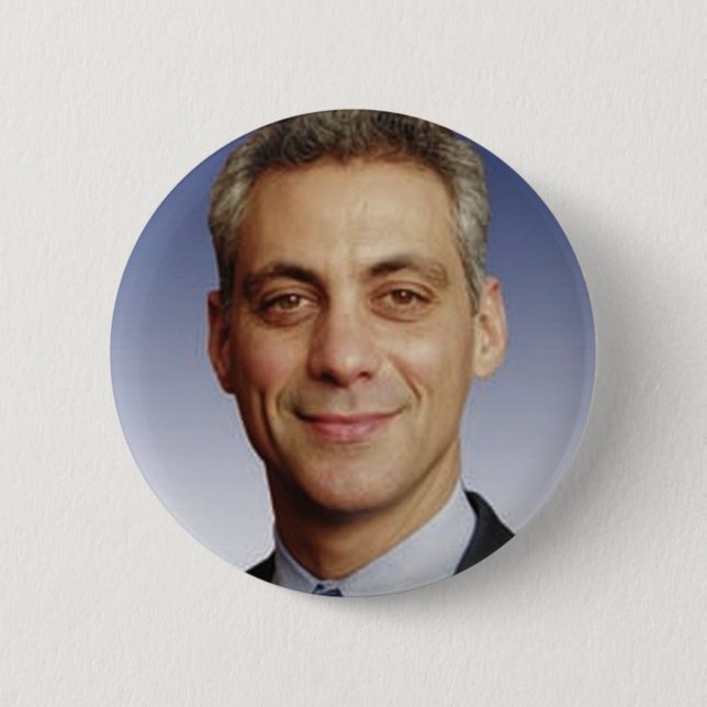 Rahm Emanuel for Mayor 2 Inch Round Button (Front)