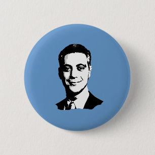 Rahm Emanuel Gear 2 Inch Round Button