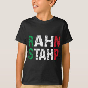 Rahn Staph New Jersey Garden Nj Shore Italian Flag T-Shirt
