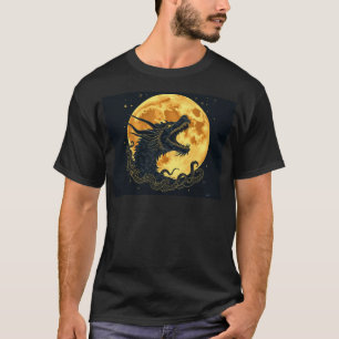 Rahu Howls At The Moon T-Shirt