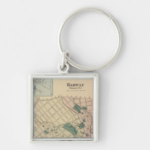 Rahway, NJ Keychain