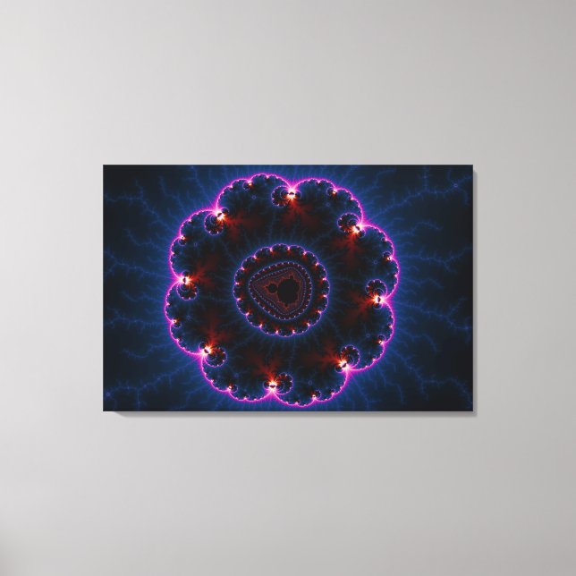 Rai - Fractal Art Canvas Print (Front)