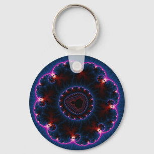 Rai - Fractal Art Keychain