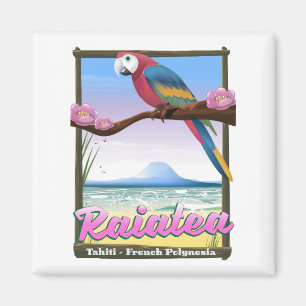 Raiatea Society Islands,Tahiti,French Polynesia. Magnet