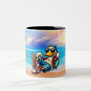Raid Back Beachting Duck Mug