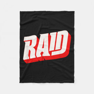 Raid Costume For Emblem Lovers Fleece Blanket