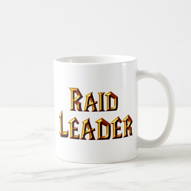 Raid Leader Coffee Mug (Right)