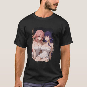 Raiden Shogun Genshin Art 03 Basic Dark T-Shirt